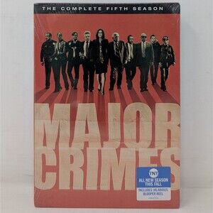 Major Crimes: The Complete Fifth Season (DVD, 5 Disc Set, 2016) TNT New Sealed